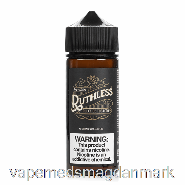 Vape Med Smag Dulce De Tobacco - Hensynsløse Dampe - 120ml 0mg